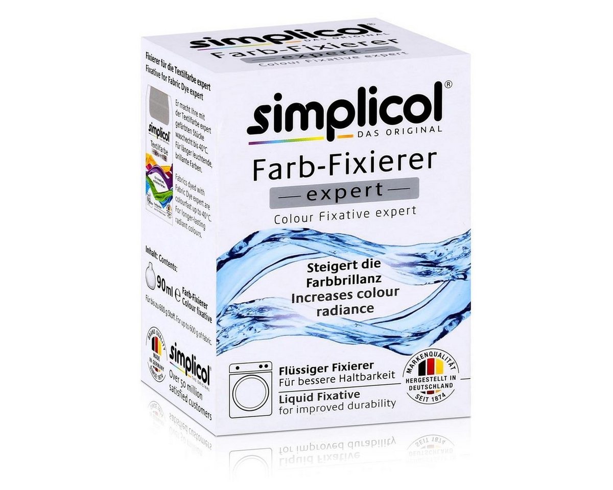simplicol Textilfarbe Simplicol Farb-Fixierer Expert: Steigert die Haltbarkeit (2er Pack) – Bild 2 von 3