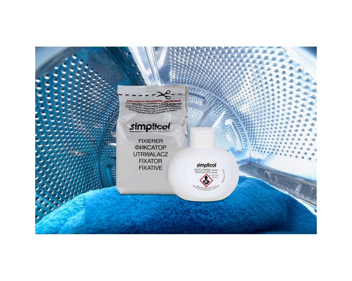 simplicol Textilfarbe Simplicol Textilfarbe intensiv Senf-Gelb Flüssigfarbe, Fixierer (1er P – Bild 2 von 5