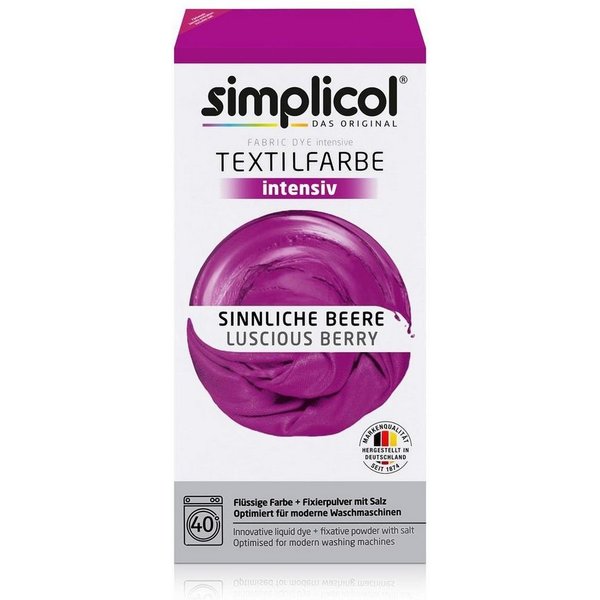 simplicol Textilfarbe Simplicol Textilfarbe intensiv Sinnliche-Beere - Einfaches Färben (1er