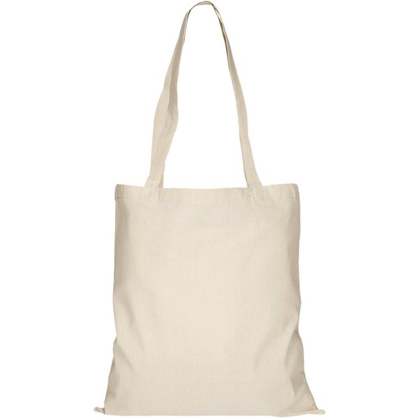 TEXXILLA Einkaufsbeutel Baumwolltasche CLASSIC langen Henkeln, 10 Stück