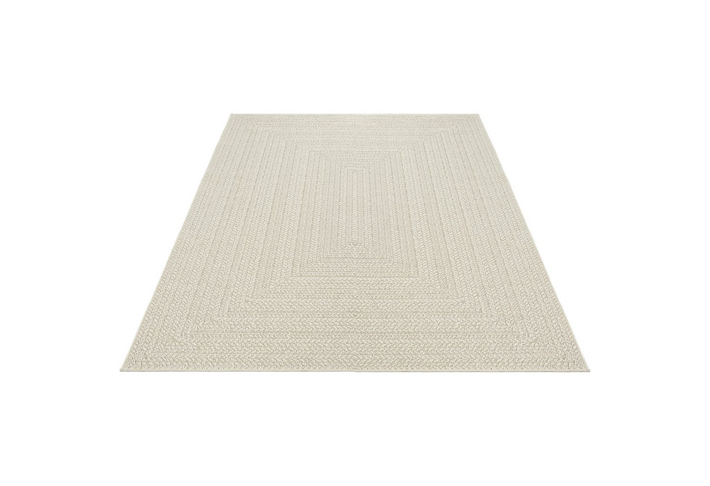 the carpet Outdoorteppich Kansas, rechteckig, Höhe: 10 mm, moderner robuster In und Outdoor Teppich Jute Look – Bild 3 von 5