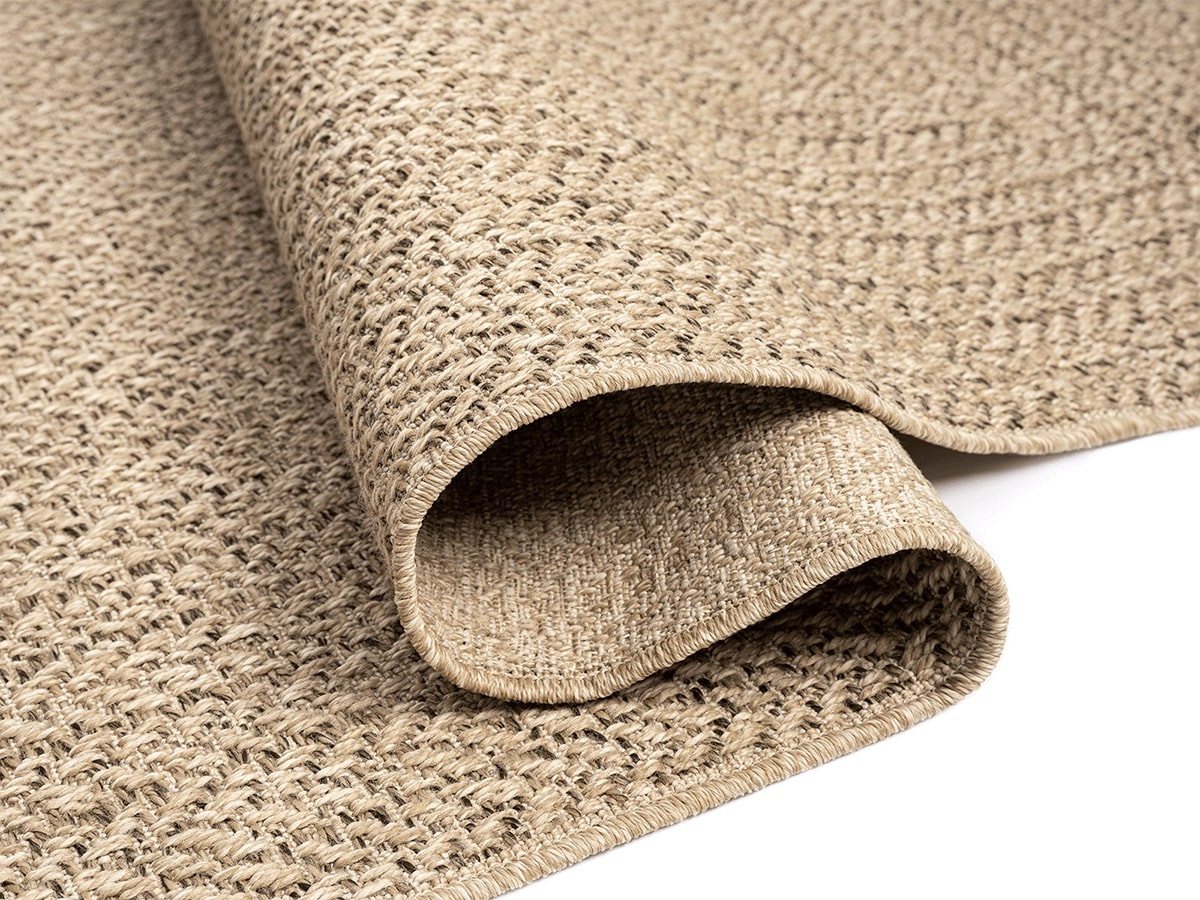 the carpet Outdoorteppich Kansas, rechteckig, Höhe: 10 mm, moderner robuster In und Outdoor Teppich Jute Look – Bild 5 von 5