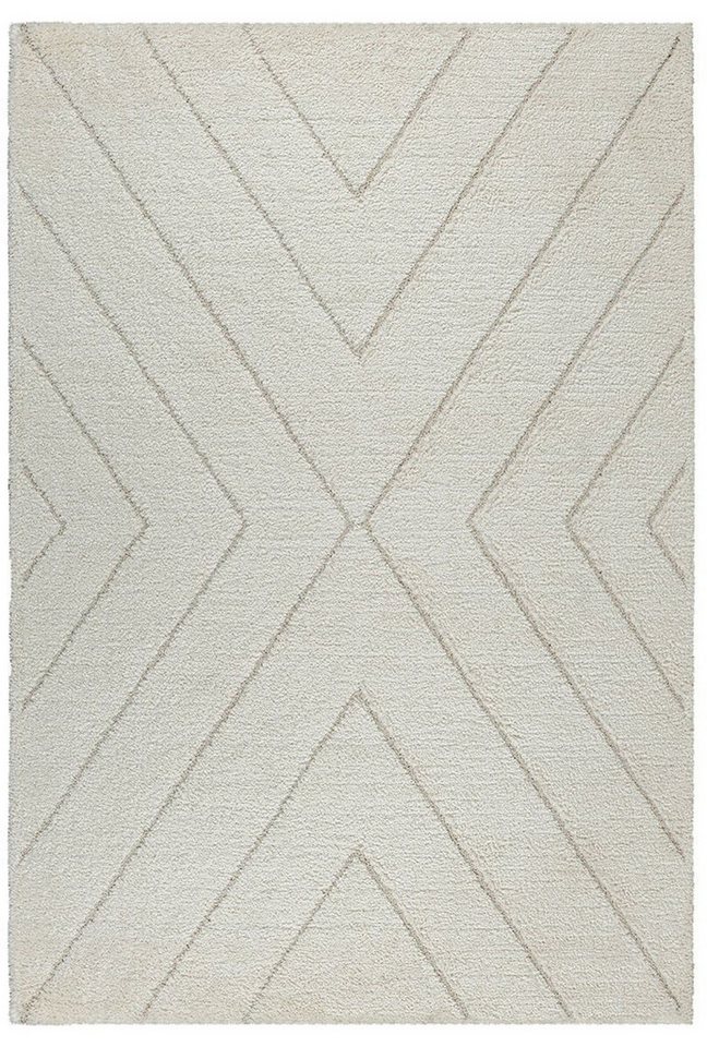 the carpet Teppich Bahar Shaggy, rechteckig, Höhe: 30 mm, Shaggy eleganter Wohnzimmer Teppich Hochflor – Bild 2 von 5