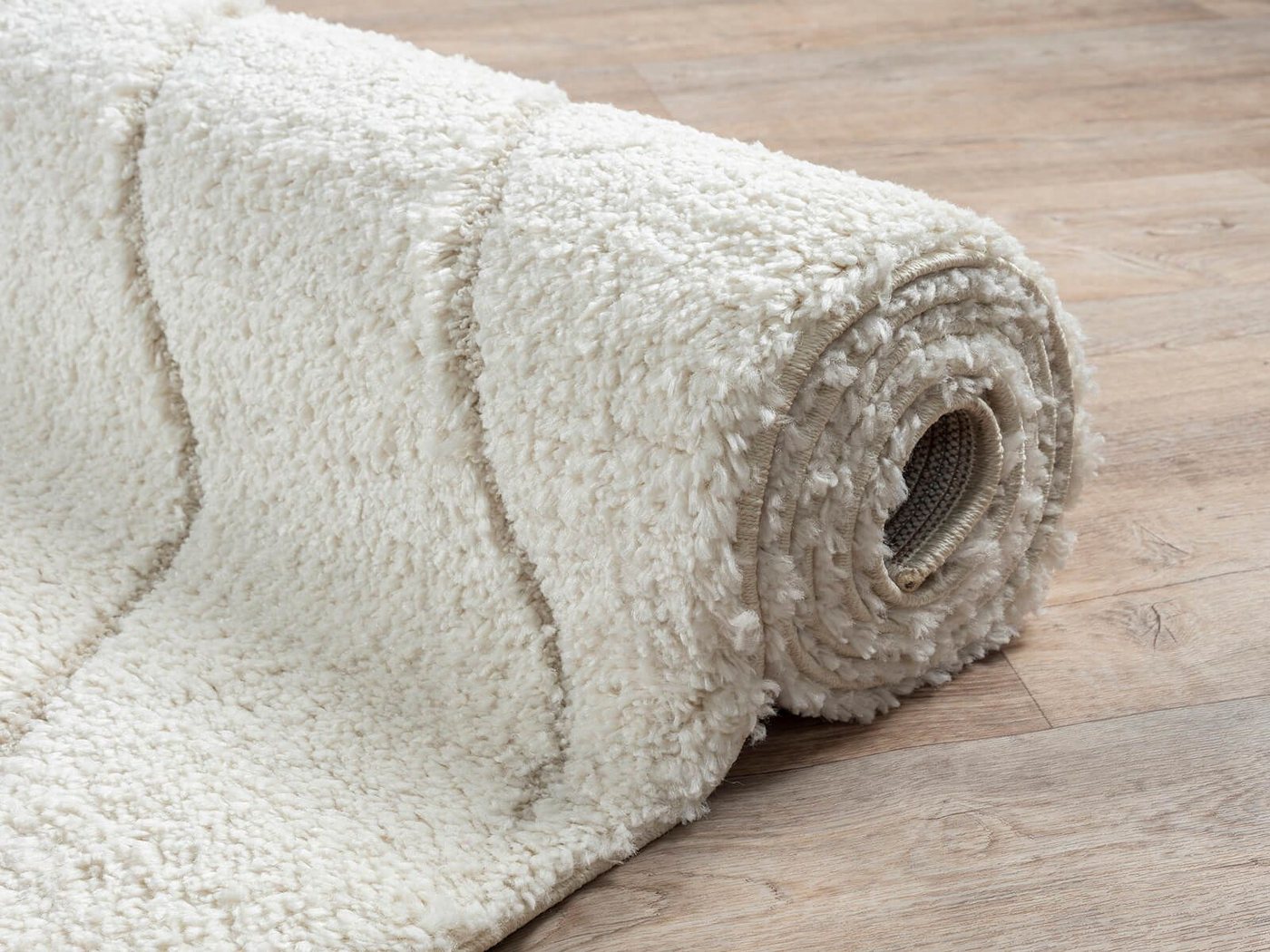 the carpet Teppich Bahar Shaggy, rechteckig, Höhe: 30 mm, Shaggy eleganter Wohnzimmer Teppich Hochflor – Bild 4 von 5