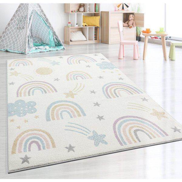 the carpet Teppich Beat Kids, rechteckig, Höhe: 9 mm, Kids Kinderzimmer Teppich strapazierfähig und pflegleicht