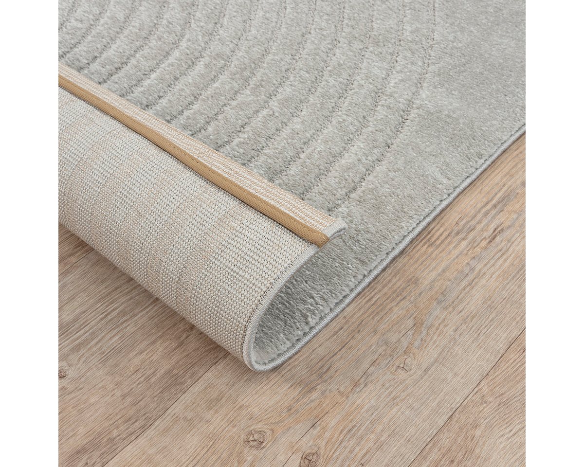 the carpet Teppich Elisa, rechteckig, Höhe: 12 mm, moderner Wohnzimmer Teppich, hohe Flordichte und angenehm weich – Bild 5 von 5