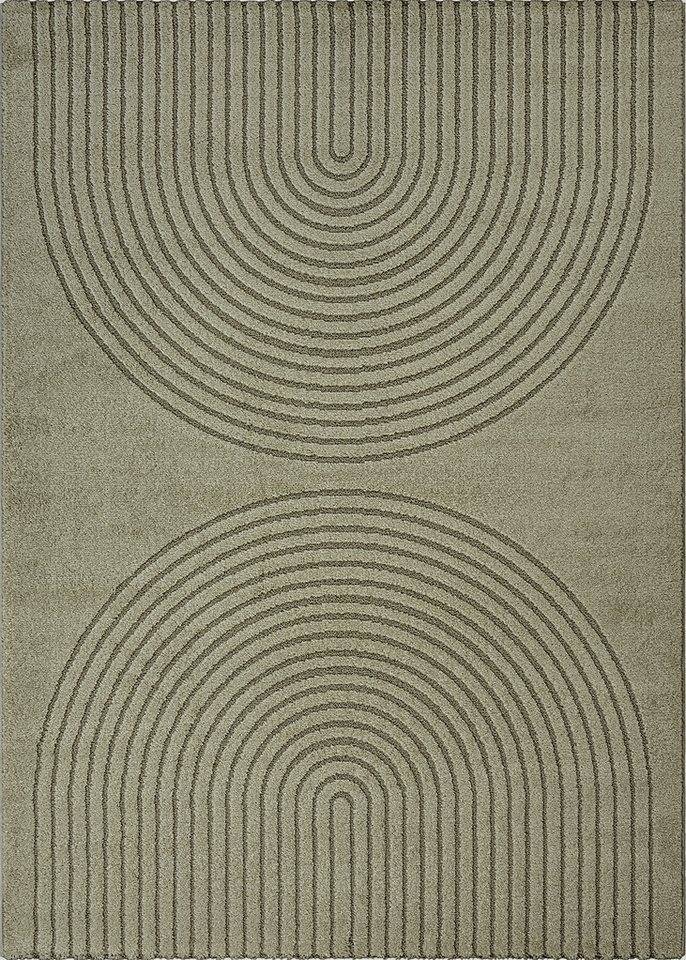 the carpet Teppich Elisa, rechteckig, Höhe: 12 mm, moderner Wohnzimmer Teppich, hohe Flordichte und angenehm weich – Bild 2 von 5