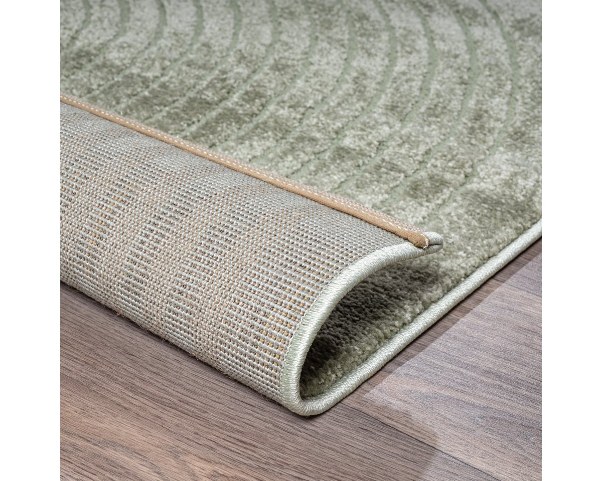 the carpet Teppich Elisa, rechteckig, Höhe: 12 mm, moderner Wohnzimmer Teppich, hohe Flordichte und angenehm weich – Bild 5 von 5