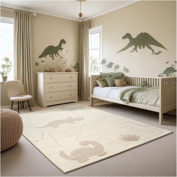 the carpet Teppich Elisa Kids, rechteckig, Höhe: 12 mm, Kids Kinderzimmer Teppich strapazierfähig und pflegleicht