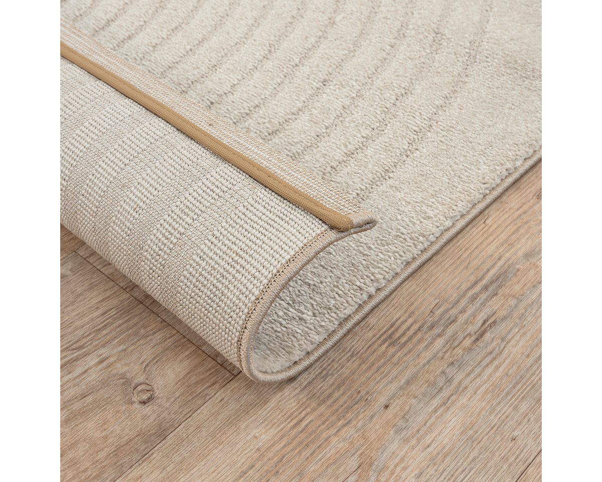 the carpet Teppich Elisa, rechteckig, Höhe: 12 mm, moderner Wohnzimmer Teppich, hohe Flordichte und angenehm weich – Bild 5 von 5