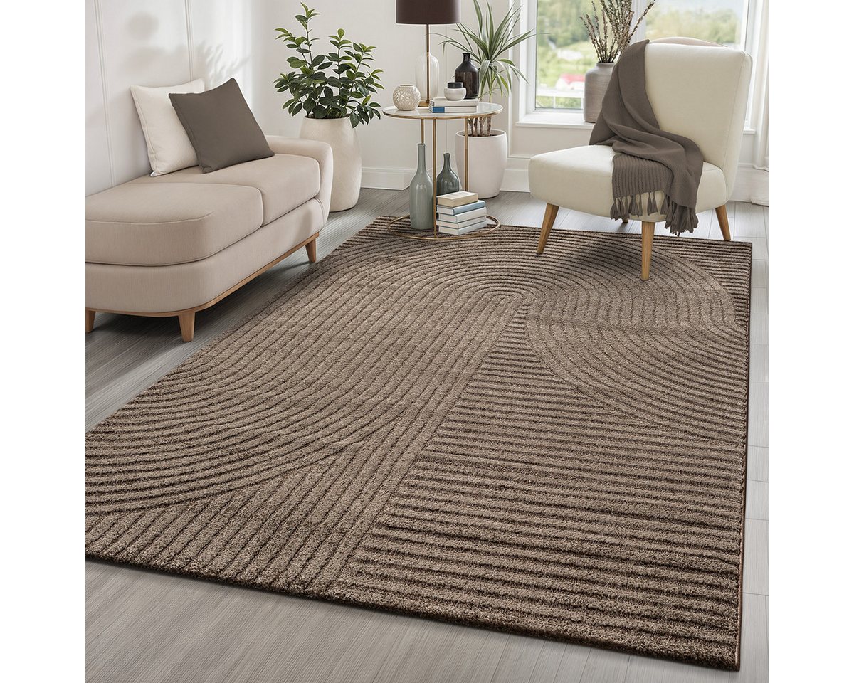 the carpet Teppich Everest, rechteckig, Höhe: 14 mm, moderner Wohnzimmer Teppich hohe Flordichte – Bild 4 von 5