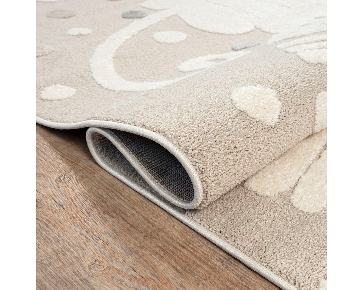the carpet Teppich Everest Kids, rechteckig, Höhe: 14 mm – Bild 5 von 5