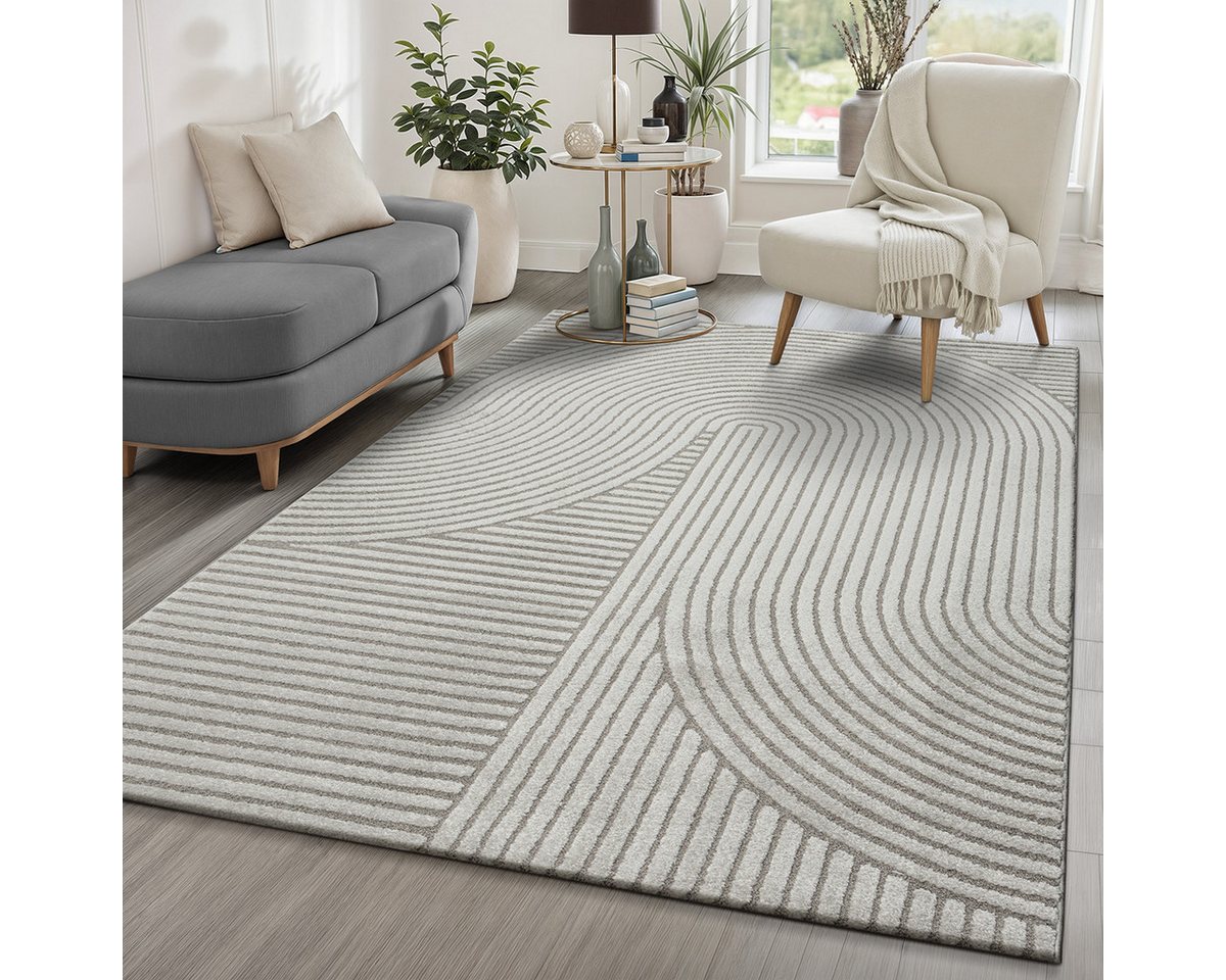 the carpet Teppich Everest, rechteckig, Höhe: 14 mm, moderner Wohnzimmer Teppich hohe Flordichte – Bild 2 von 5