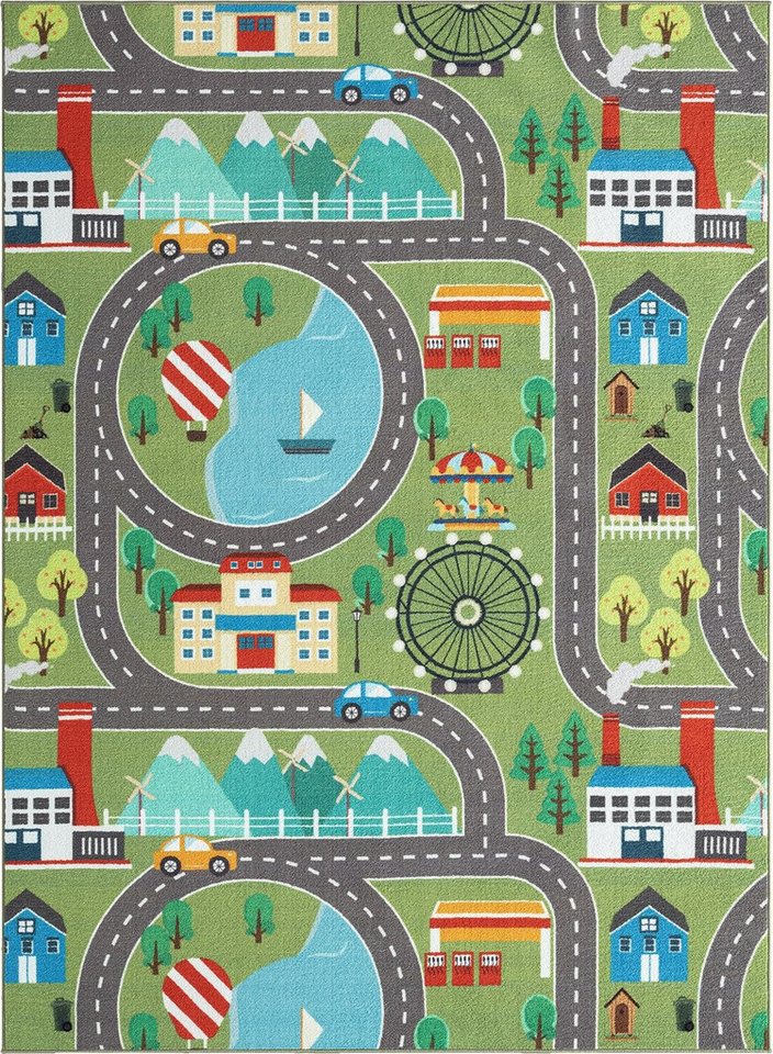 the carpet Teppich Happy Life, rechteckig, Höhe: 4 mm, Life Kinderzimmer Teppich Spielteppich pflegeleicht – Bild 2 von 4