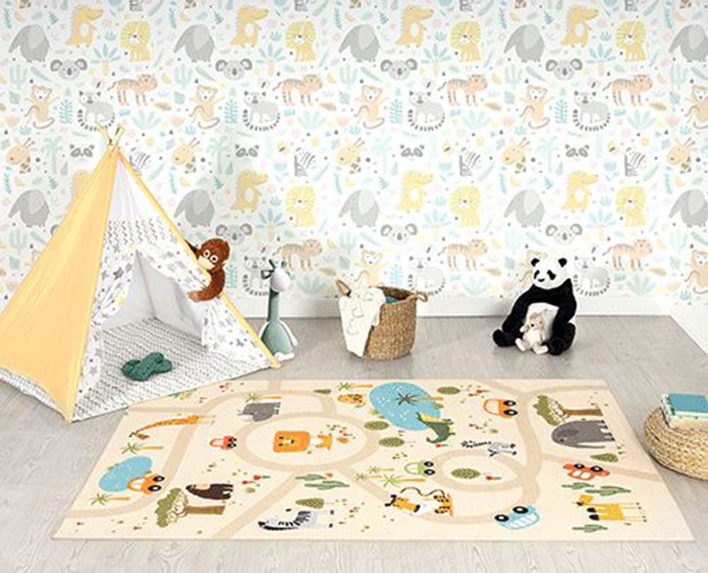 the carpet Teppich Happy Life, rechteckig, Höhe: 4 mm, Life Kinderzimmer Teppich Spielteppich pflegeleicht – Bild 5 von 5