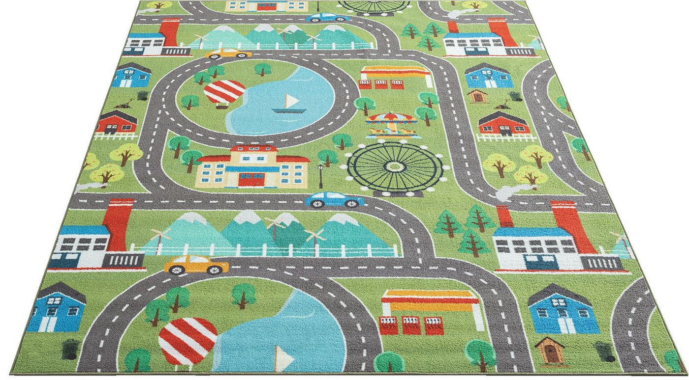the carpet Teppich Happy Life, rechteckig, Höhe: 4 mm, Life Kinderzimmer Teppich Spielteppich pflegeleicht – Bild 3 von 4