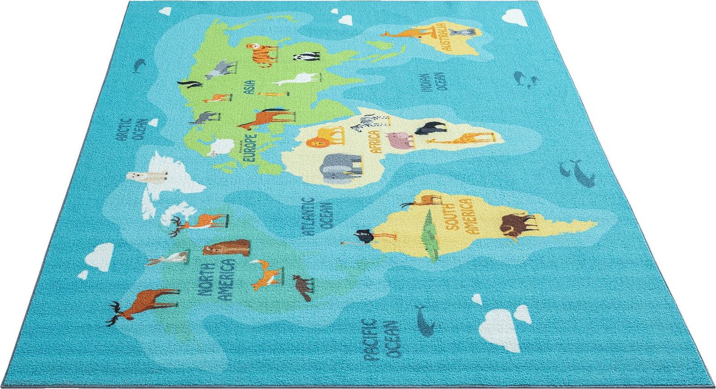 the carpet Teppich Happy Life, rechteckig, Höhe: 4 mm, Life Kinderzimmer Teppich Spielteppich pflegeleicht – Bild 3 von 5
