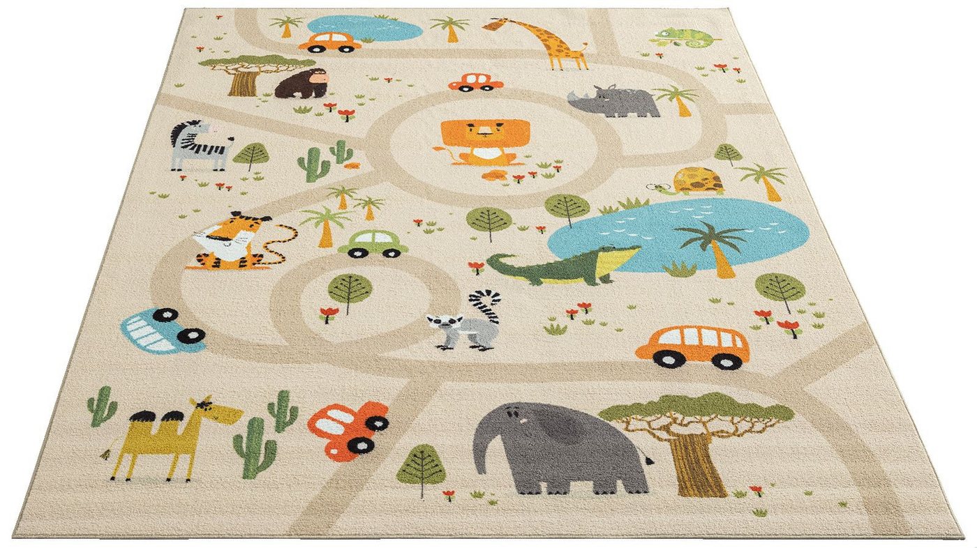 the carpet Teppich Happy Life, rechteckig, Höhe: 4 mm, Life Kinderzimmer Teppich Spielteppich pflegeleicht – Bild 3 von 5