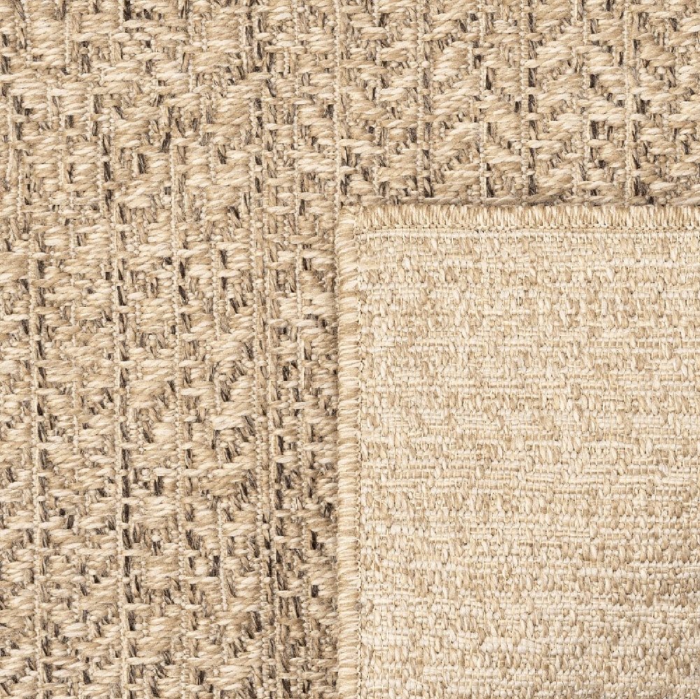 the carpet Teppich Kansas, rechteckig, Höhe: 1 mm, moderner robuster In und Outdoor Teppich Jute Look – Bild 4 von 5