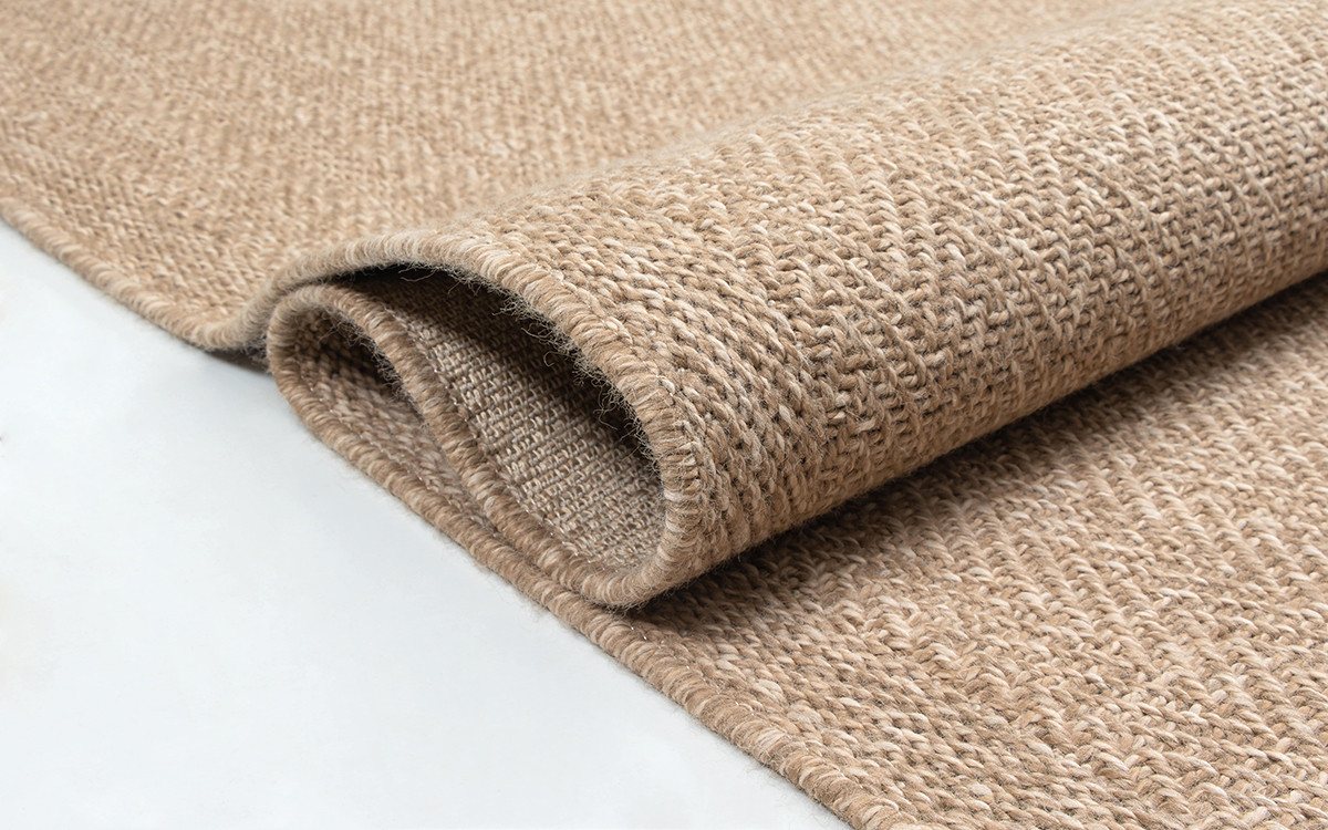 the carpet Teppich Kansas, rechteckig, Höhe: 1 mm, moderner robuster In und Outdoor Teppich Jute Look – Bild 5 von 5
