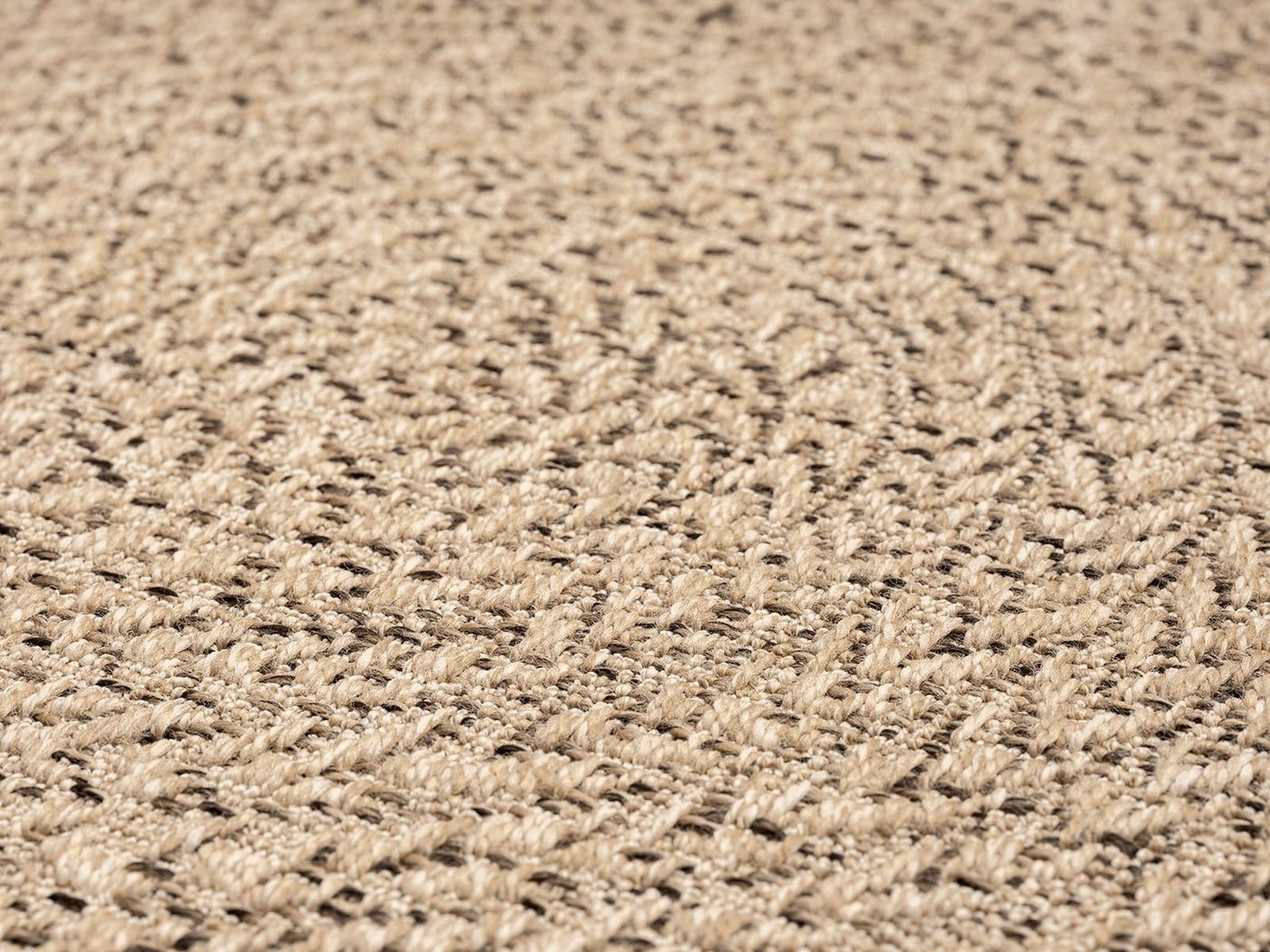 the carpet Teppich Kansas, rund, Höhe: 10 mm, moderner robuster In und Outdoor Teppich Jute Look – Bild 4 von 5