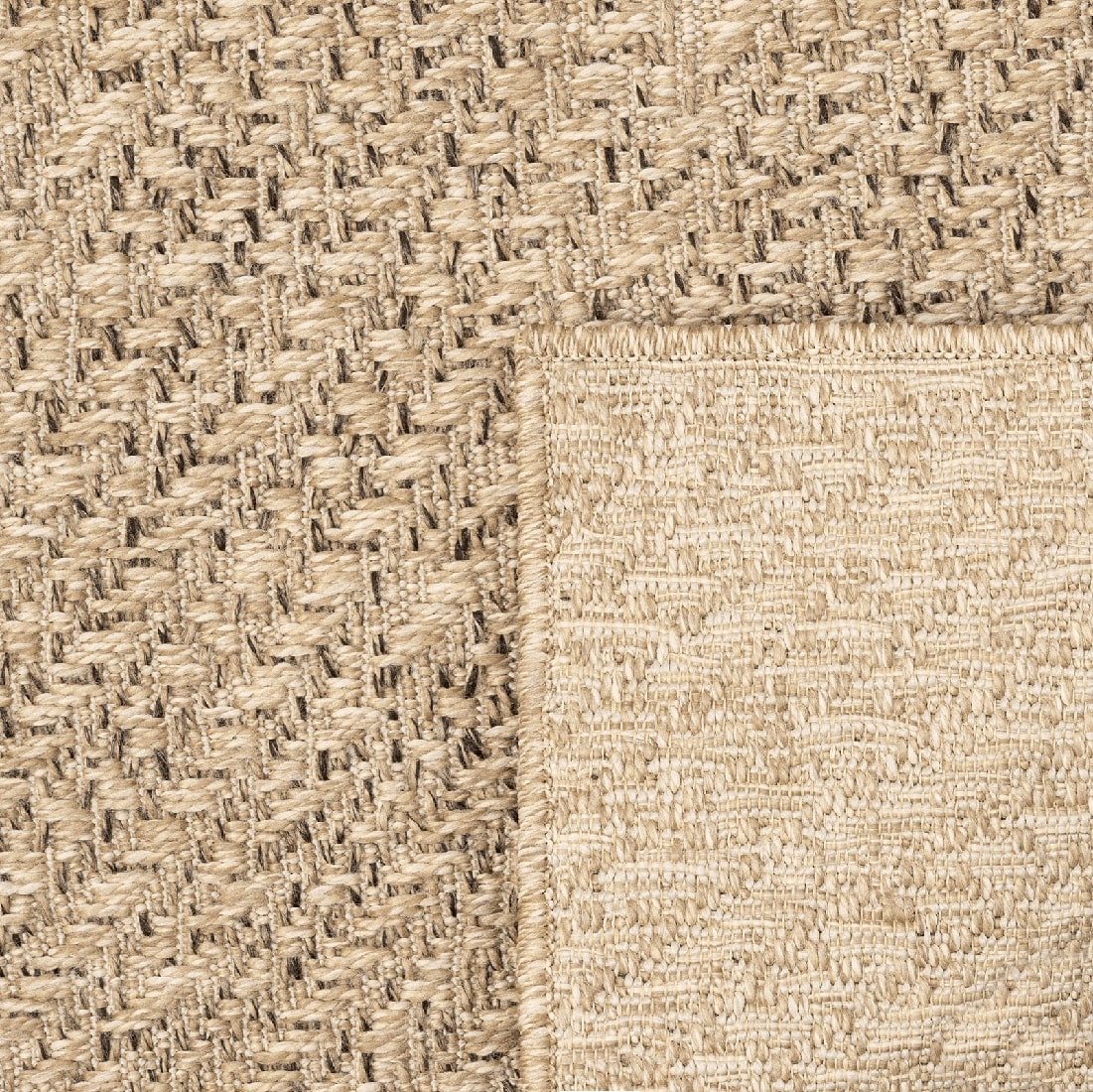 the carpet Teppich Kansas, rechteckig, Höhe: 10 mm, moderner robuster In und Outdoor Teppich Jute Look – Bild 4 von 5