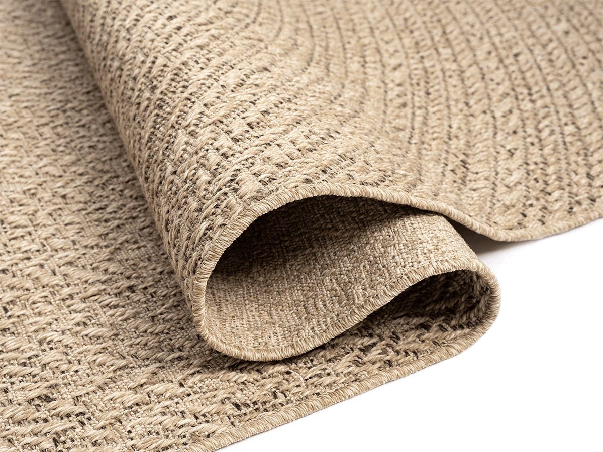 the carpet Teppich Kansas, rechteckig, Höhe: 10 mm, moderner robuster In und Outdoor Teppich Jute Look – Bild 5 von 5