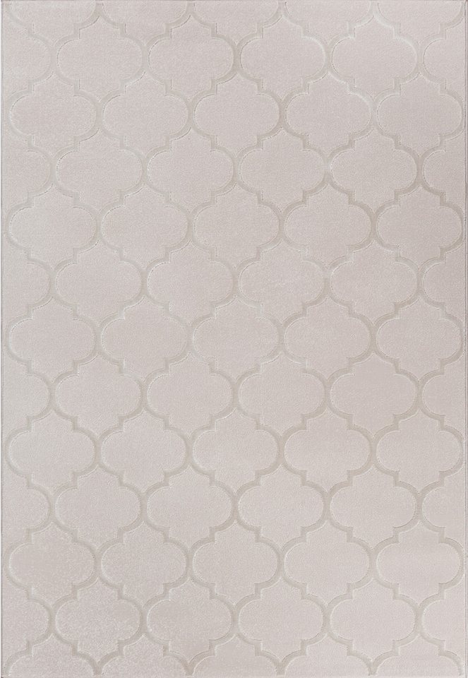 the carpet Teppich Knight, rechteckig, Höhe: 12 mm, moderner Wohnzimmer Teppich elegant glänzender Flor – Bild 2 von 5