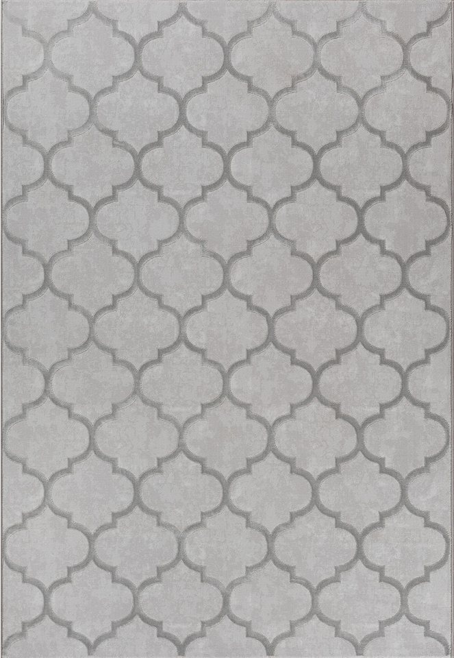 the carpet Teppich Knight, rechteckig, Höhe: 12 mm, moderner Wohnzimmer Teppich elegant glänzender Flor – Bild 2 von 5