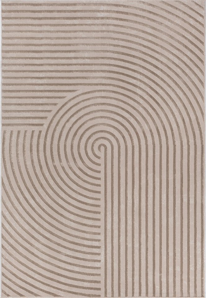 the carpet Teppich Knight, rechteckig, Höhe: 12 mm, moderner Wohnzimmer Teppich elegant glänzender Flor – Bild 2 von 5