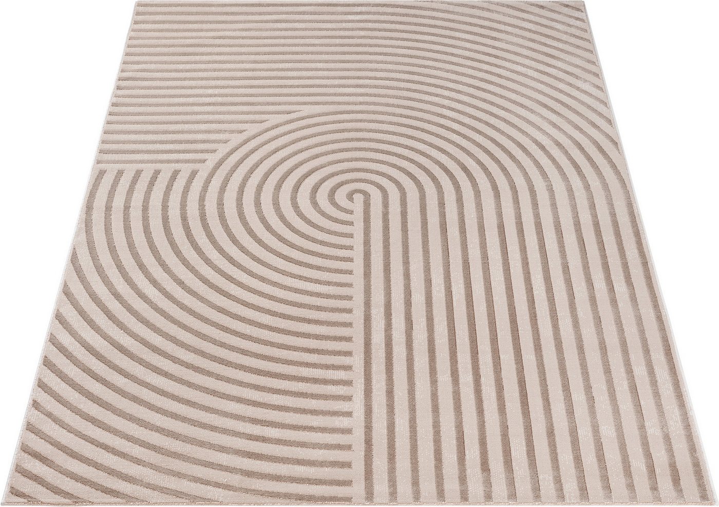 the carpet Teppich Knight, rechteckig, Höhe: 12 mm, moderner Wohnzimmer Teppich elegant glänzender Flor – Bild 3 von 5