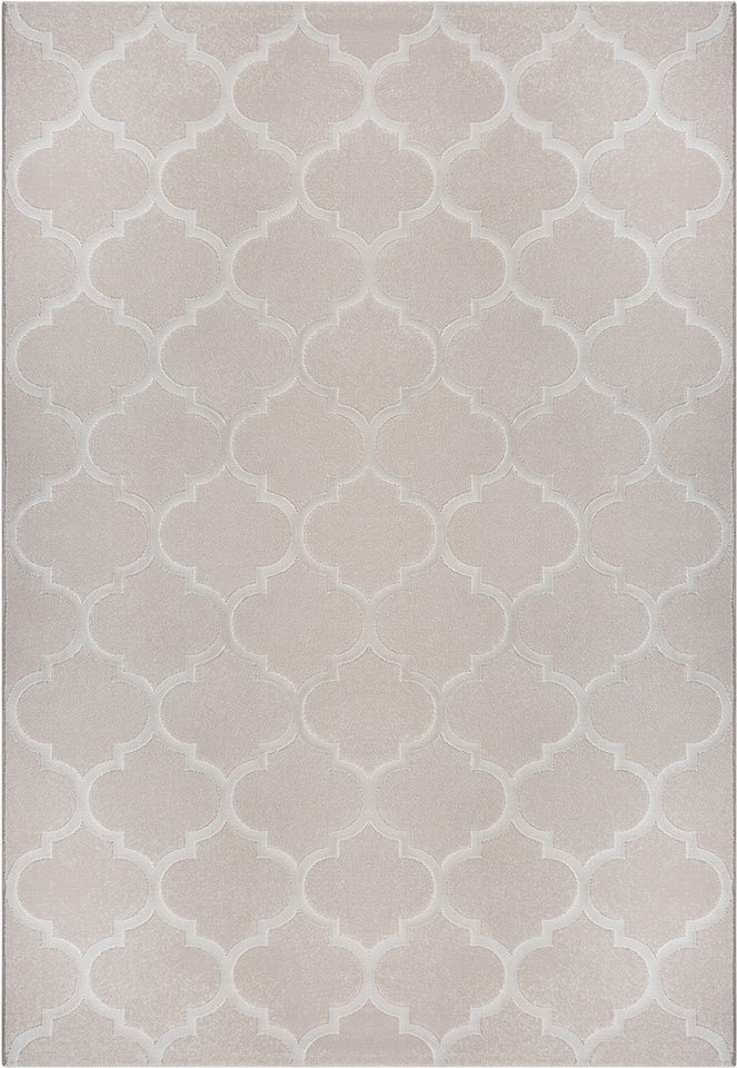 the carpet Teppich Knight, rechteckig, Höhe: 12 mm, moderner Wohnzimmer Teppich elegant glänzender Flor – Bild 4 von 5