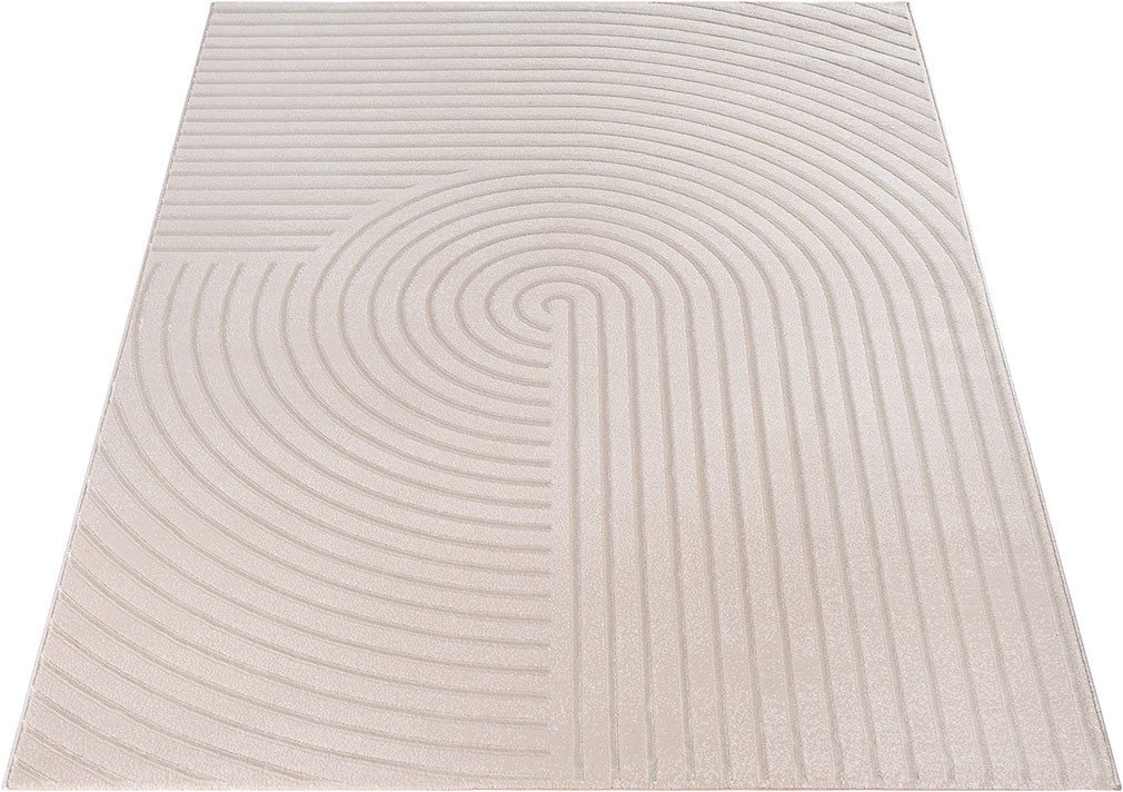 the carpet Teppich Knight, rechteckig, Höhe: 12 mm, moderner Wohnzimmer Teppich elegant glänzender Flor – Bild 3 von 5