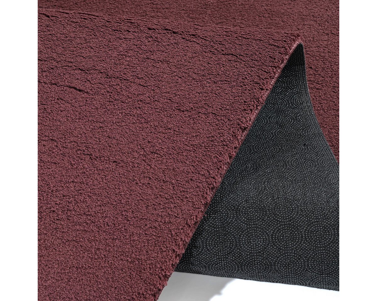 the carpet Teppich kuschelig & Super Soft, Anti-Rutsch Unterseite, rechteckig, Höhe: 16 mm, Waschbar bis 30 Grad, Felloptik, Wohnzimmer Teppich, Kundenliebling – Bild 4 von 5