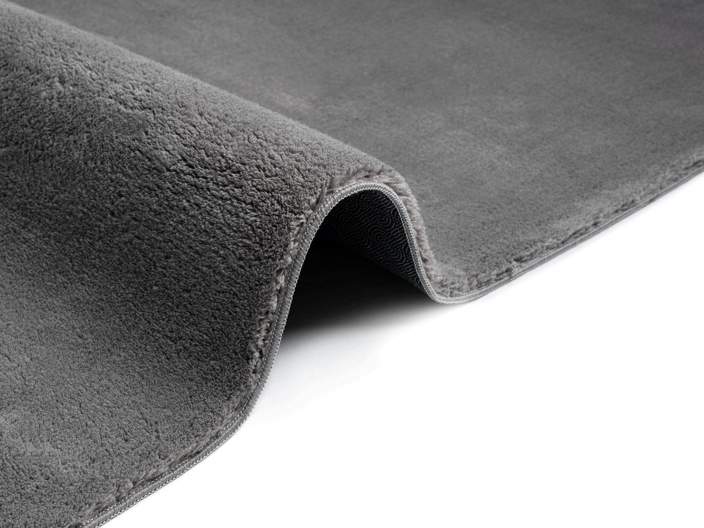 the carpet Teppich kuschelig & Super Soft, Anti-Rutsch Unterseite, rechteckig, Höhe: 16 mm, Waschbar bis 30 Grad, Felloptik, Wohnzimmer Teppich, Kundenliebling – Bild 4 von 5