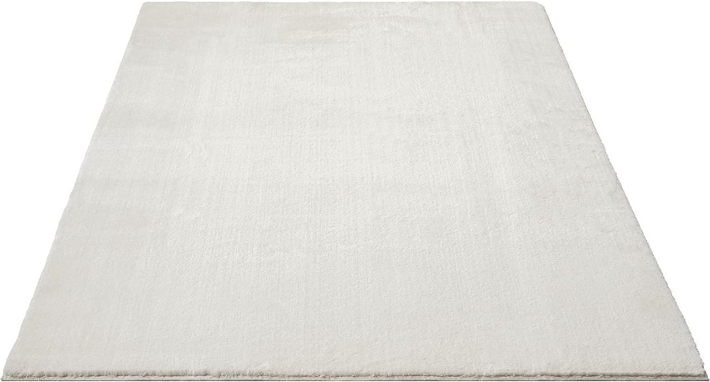 the carpet Teppich kuschelig & Super Soft, Anti-Rutsch Unterseite, rechteckig, Höhe: 16 mm, Waschbar bis 30 Grad, Felloptik, Wohnzimmer Teppich, Kundenliebling – Bild 3 von 5