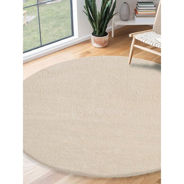the carpet Teppich kuschelig & Super Soft, Anti-Rutsch Unterseite, rund, Höhe: 16 mm, Waschbar bis 30 Grad, Felloptik, Wohnzimmer Teppich, Kundenliebling