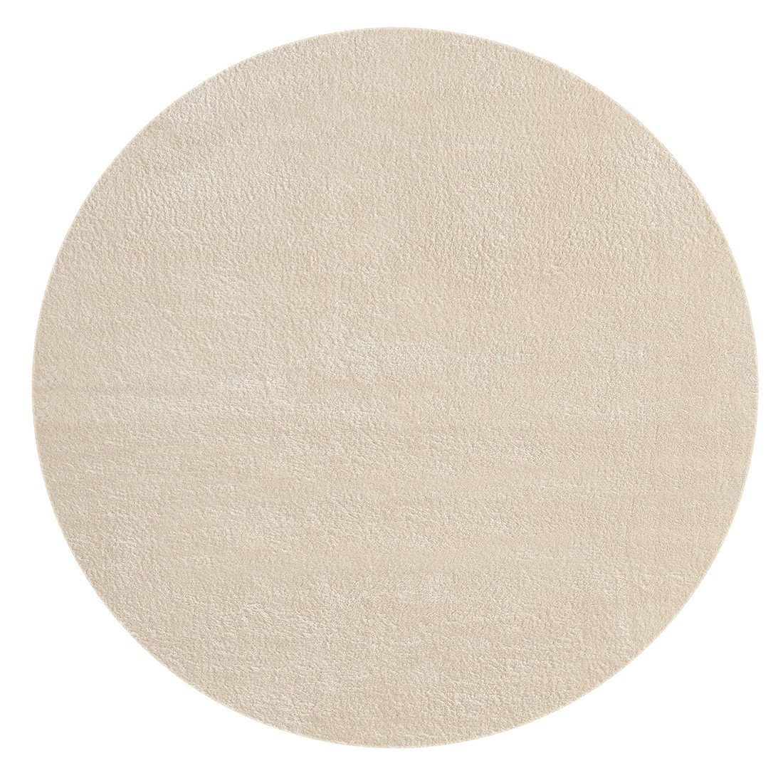 the carpet Teppich kuschelig & Super Soft, Anti-Rutsch Unterseite, rund, Höhe: 16 mm, Waschbar bis 30 Grad, Felloptik, Wohnzimmer Teppich, Kundenliebling – Bild 2 von 5