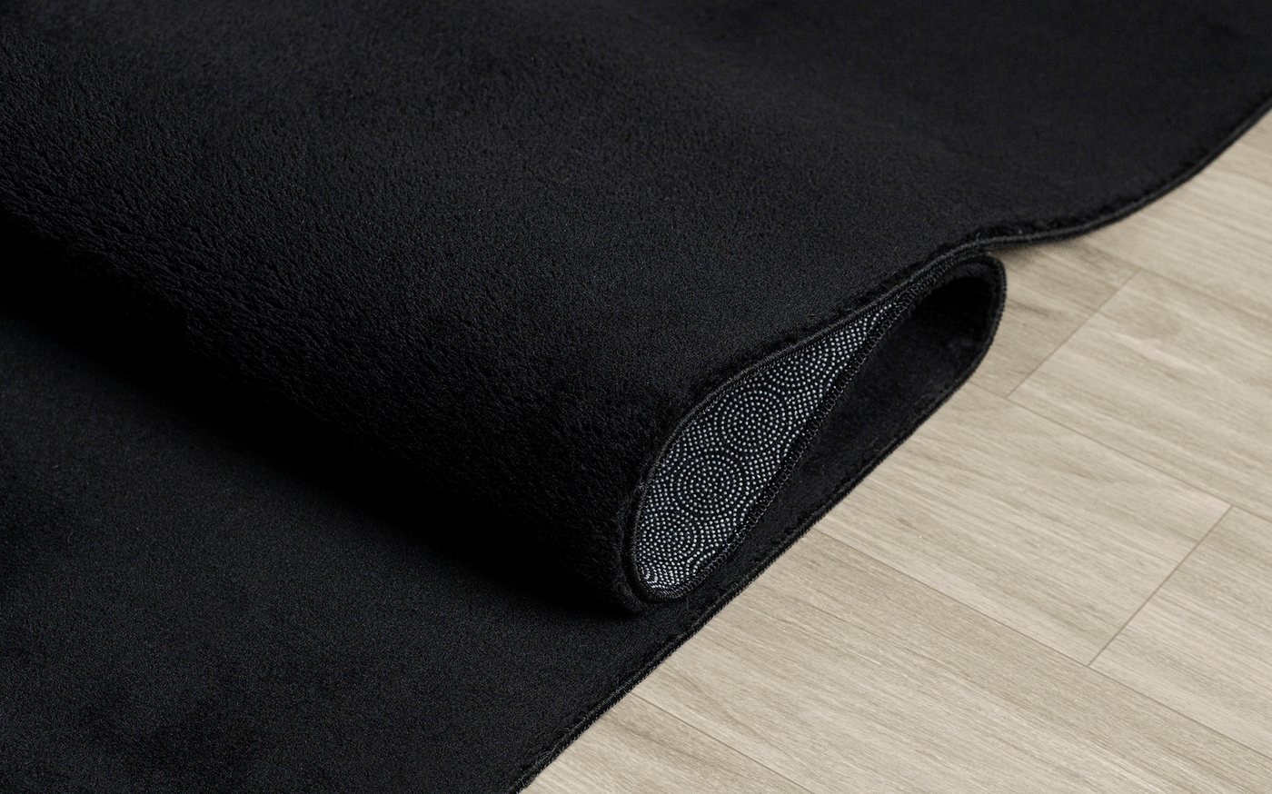 the carpet Teppich kuschelig & Super Soft, Anti-Rutsch Unterseite, rechteckig, Höhe: 16 mm, Waschbar bis 30 Grad, Felloptik, Wohnzimmer Teppich, Kundenliebling – Bild 5 von 5