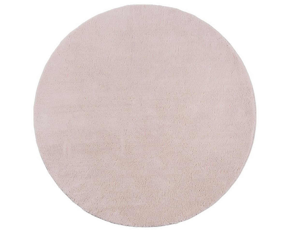 the carpet Teppich kuschelig & Super Soft, Anti-Rutsch Unterseite, rund, Höhe: 16 mm, Waschbar bis 30 Grad, Felloptik, Wohnzimmer Teppich, Kundenliebling – Bild 2 von 3