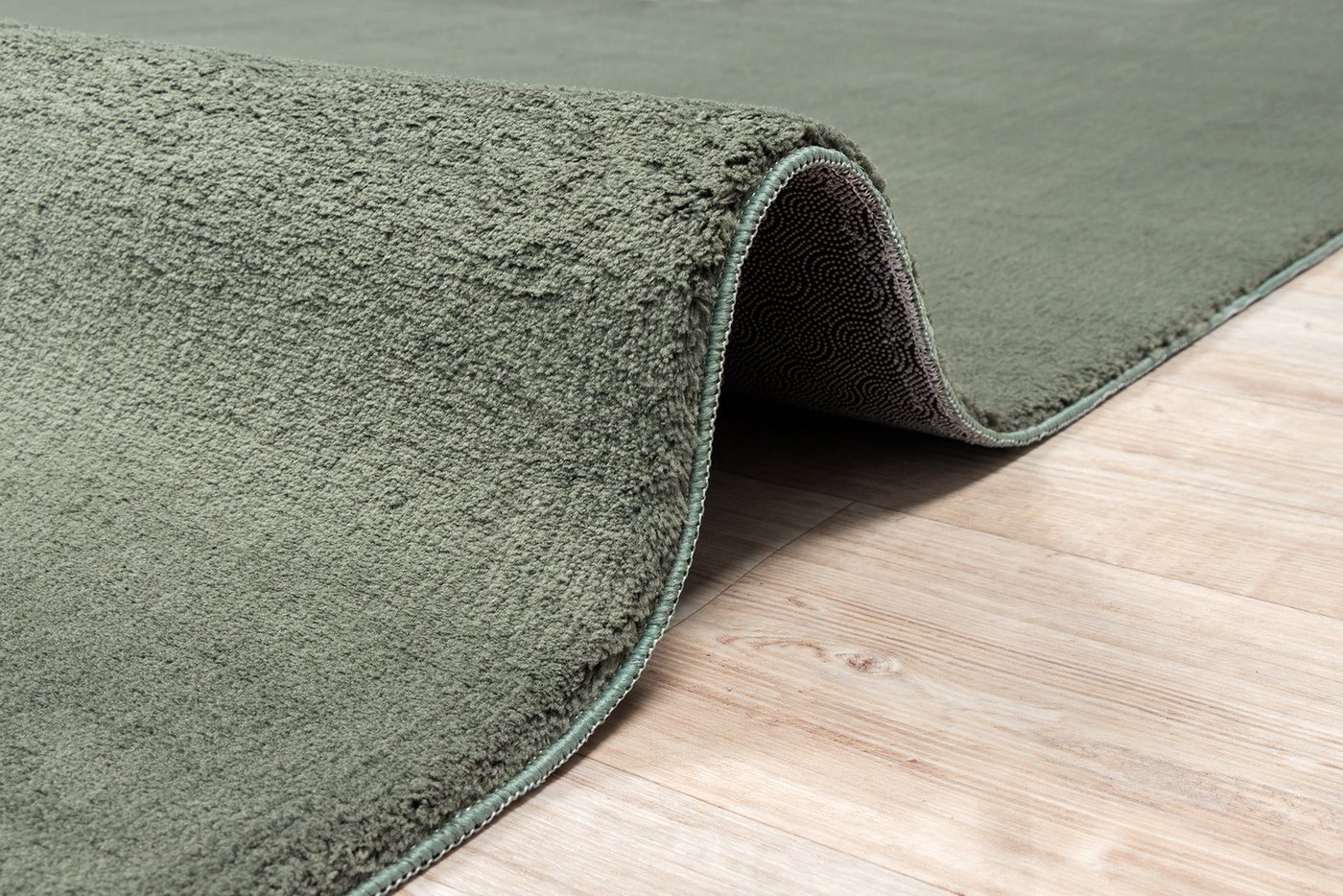the carpet Teppich kuschelig & Super Soft, Anti-Rutsch Unterseite, rechteckig, Höhe: 16 mm, Waschbar bis 30 Grad, Felloptik, Wohnzimmer Teppich, Kundenliebling – Bild 4 von 5