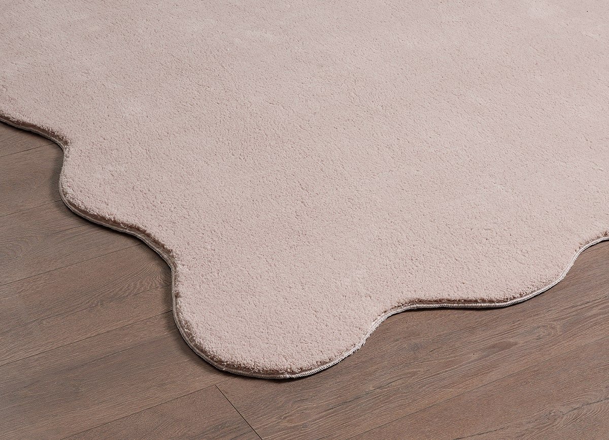 the carpet Teppich kuschelig & Super Soft, Anti-Rutsch Unterseite, wellenförmig, Höhe: 16 mm, Waschbar bis 30 Grad, Felloptik, Wohnzimmer Teppich, Kundenlieblin – Bild 4 von 5