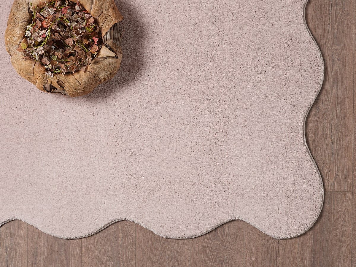 the carpet Teppich kuschelig & Super Soft, Anti-Rutsch Unterseite, wellenförmig, Höhe: 16 mm, Waschbar bis 30 Grad, Felloptik, Wohnzimmer Teppich, Kundenlieblin – Bild 5 von 5