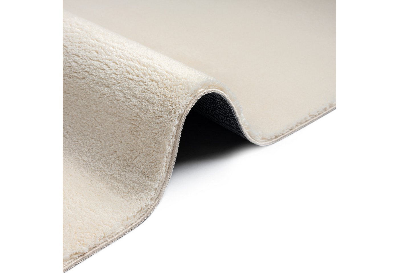 the carpet Teppich kuschelig & Super Soft, Anti-Rutsch Unterseite, rechteckig, Höhe: 16 mm, Waschbar bis 30 Grad, Felloptik, Wohnzimmer Teppich, Kundenliebling – Bild 5 von 5