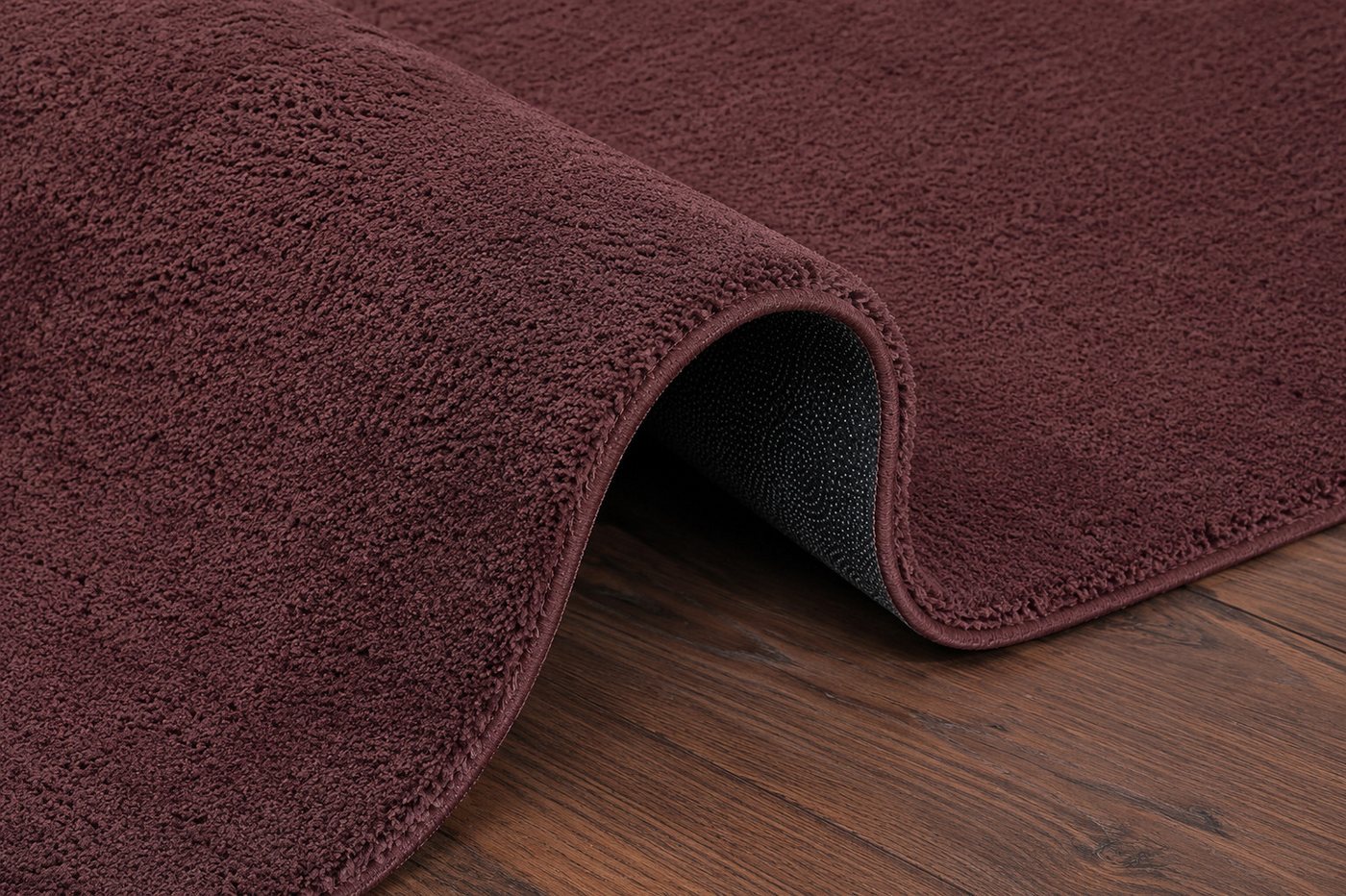 the carpet Teppich kuschelig & Super Soft, Anti-Rutsch Unterseite, rund, Höhe: 16 mm, Waschbar bis 30 Grad, Felloptik, Wohnzimmer Teppich, Kundenliebling – Bild 3 von 4