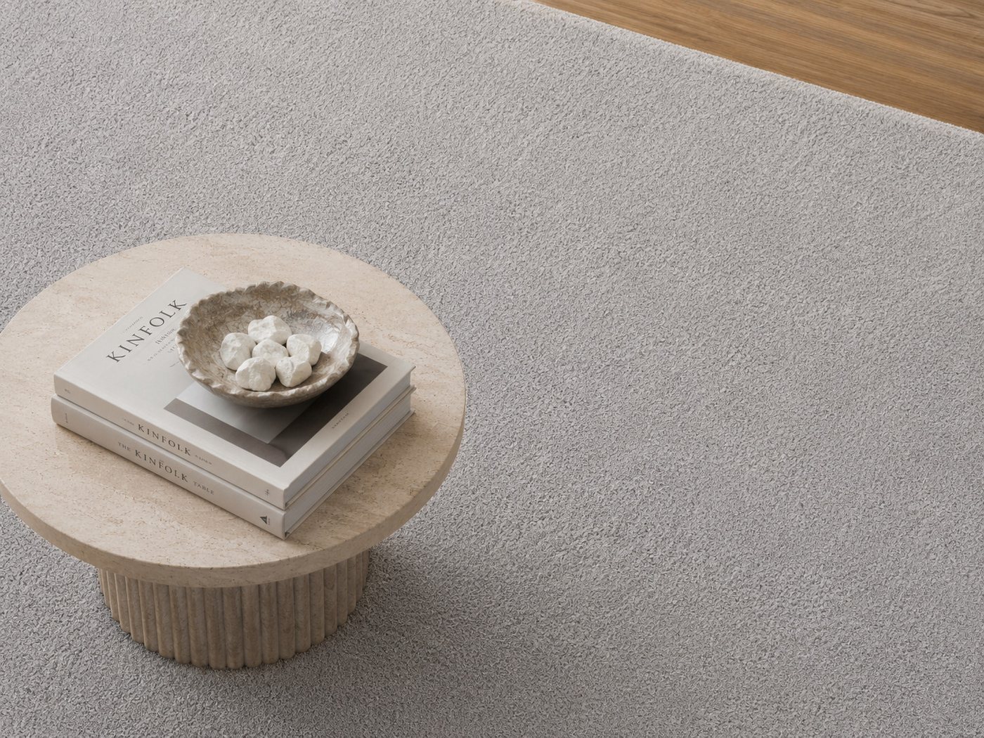 the carpet Teppich kuschelig & Super Soft, Anti-Rutsch Unterseite, rund, Höhe: 16 mm, Waschbar bis 30 Grad, Felloptik, Wohnzimmer Teppich, Kundenliebling – Bild 5 von 5