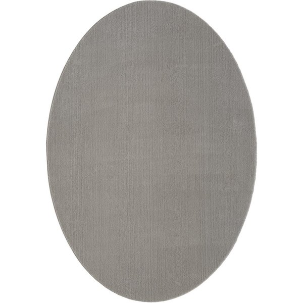 the carpet Teppich kuschelig & Super Soft, Anti-Rutsch Unterseite, oval, Höhe: 16 mm, Waschbar bis 30 Grad, Felloptik, Wohnzimmer Teppich, Kundenliebling