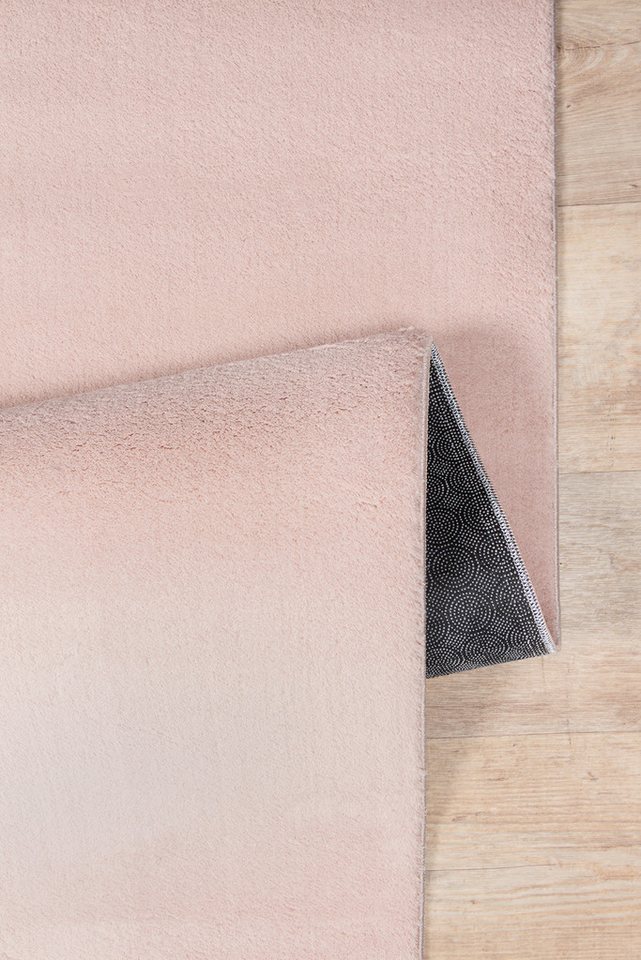 the carpet Teppich kuschelig & Super Soft, Anti-Rutsch Unterseite, rechteckig, Höhe: 16 mm, Waschbar bis 30 Grad, Felloptik, Wohnzimmer Teppich, Kundenliebling – Bild 5 von 5