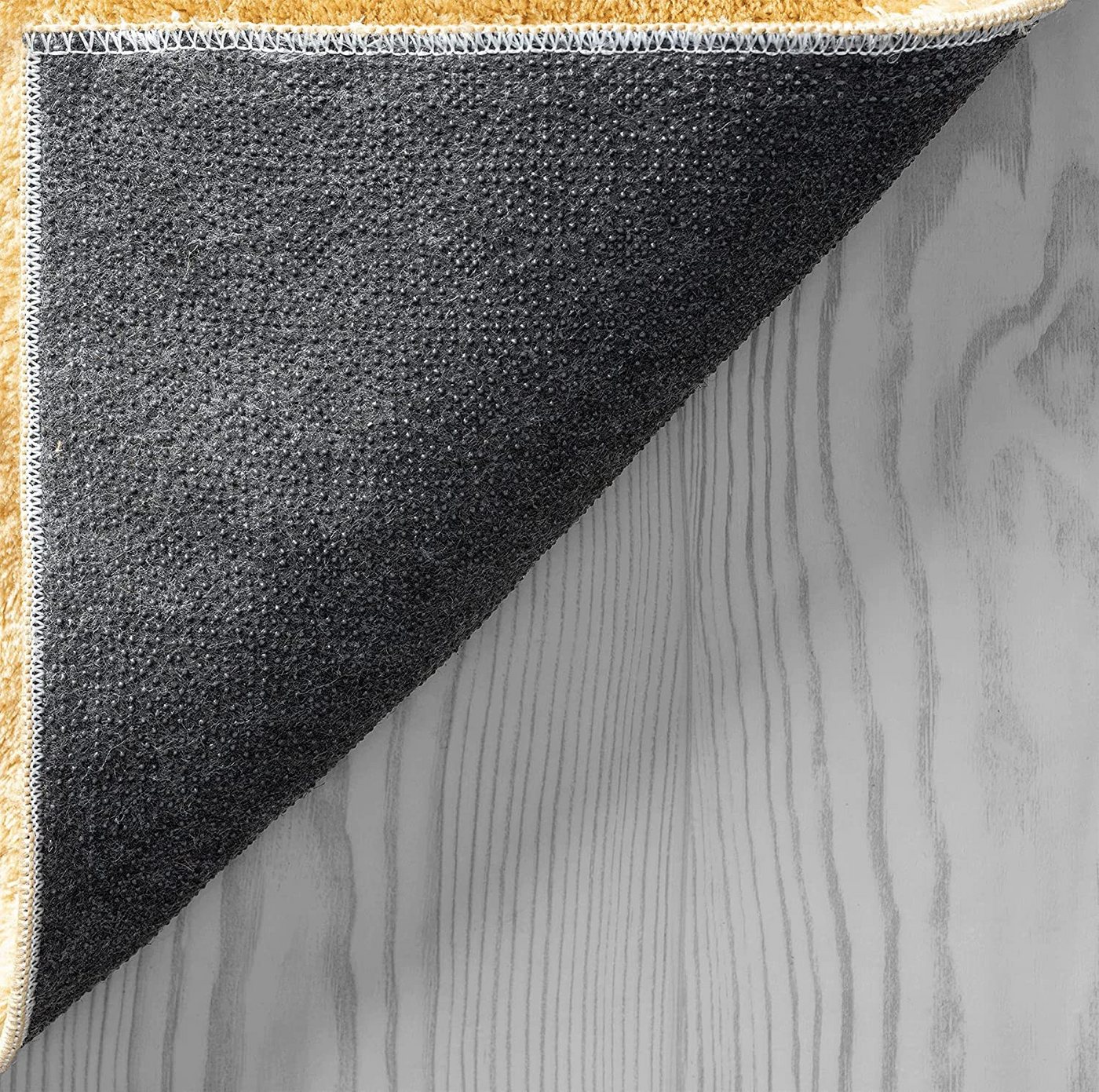 the carpet Teppich kuschelig & Super Soft, Anti-Rutsch Unterseite, rechteckig, Höhe: 16 mm, Waschbar bis 30 Grad, Felloptik, Wohnzimmer Teppich, Kundenliebling – Bild 5 von 5