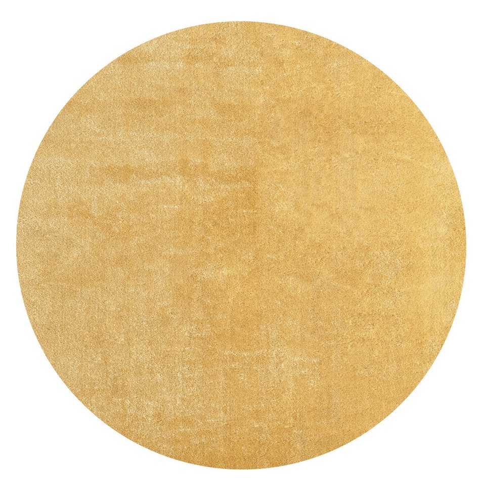 the carpet Teppich kuschelig & Super Soft, Anti-Rutsch Unterseite, rund, Höhe: 16 mm, Waschbar bis 30 Grad, Felloptik, Wohnzimmer Teppich, Kundenliebling – Bild 2 von 5